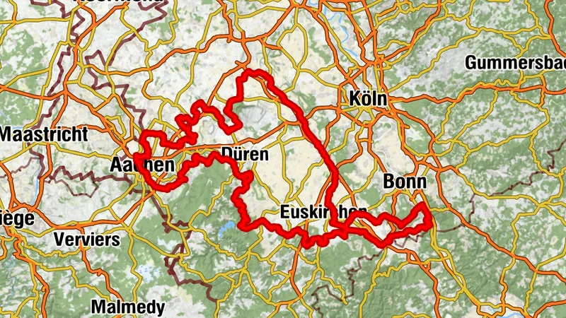 Die Wasserburgen-Route