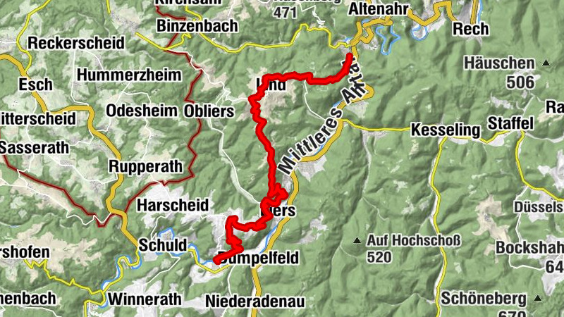 AhrSteig Etappe 4: Insul-Kreuzberg 