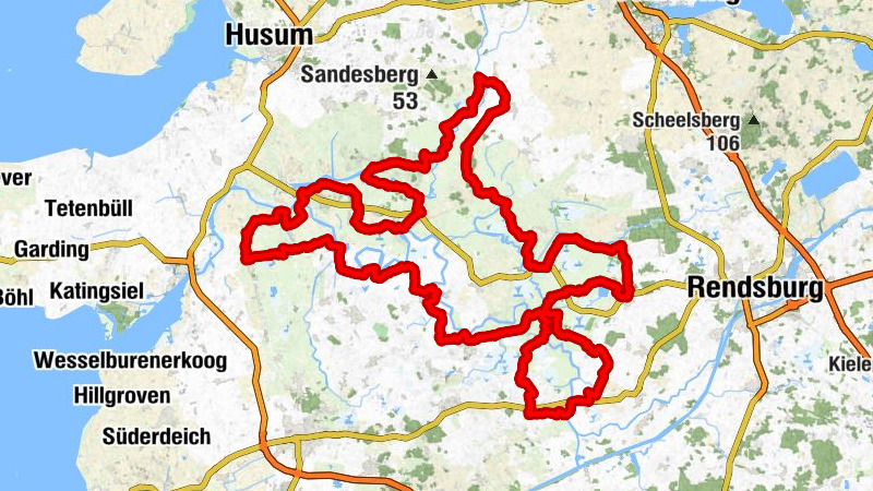 Eider-Treene-Sorge-Radweg