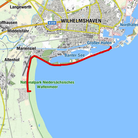 Boxenstopp: Von Wilhelmshaven nach Cäcililengroden 