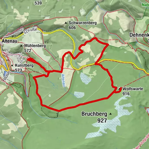 Gipfeltour Wolfswarte