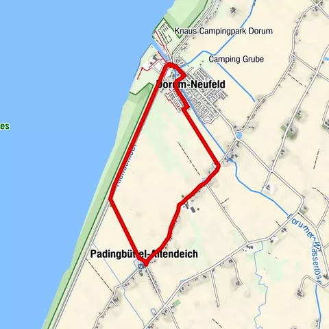Die Deichroute – »Ausdauer und Klimareize« in Dorum-Neufeld