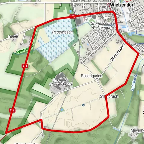 Vom Pastorenmoor zum Heidieksweg