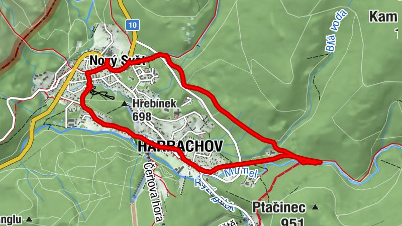 Disway Trails - Barrierefreie Route in Harrachov