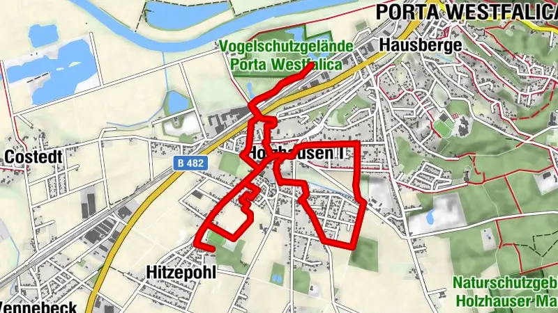 Spaziergang durch Holzhausen