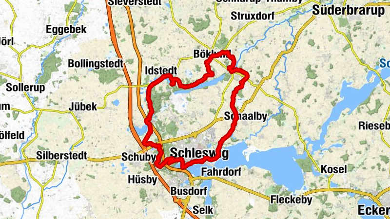 Schleswiger Schleichwege über Idstedt