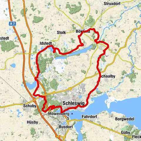 Schleswiger Schleichwege über Idstedt