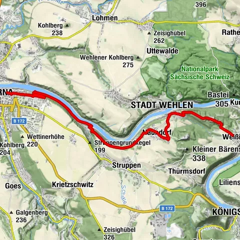 Malerweg, Etappe 8: Von Weißig bis Pirna (offizielle Version TV Sächsische Schweiz)