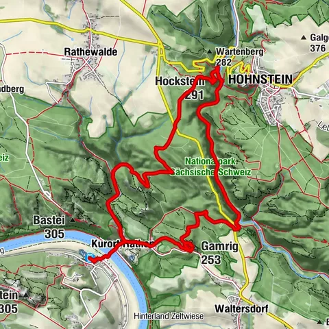 Unterwegs zwischen zwei Flüssen: vom Elb- ins Polenztal