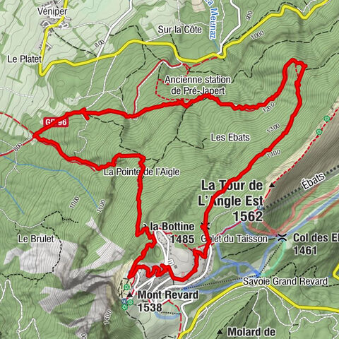 Trévignin, La Cremaillere, France