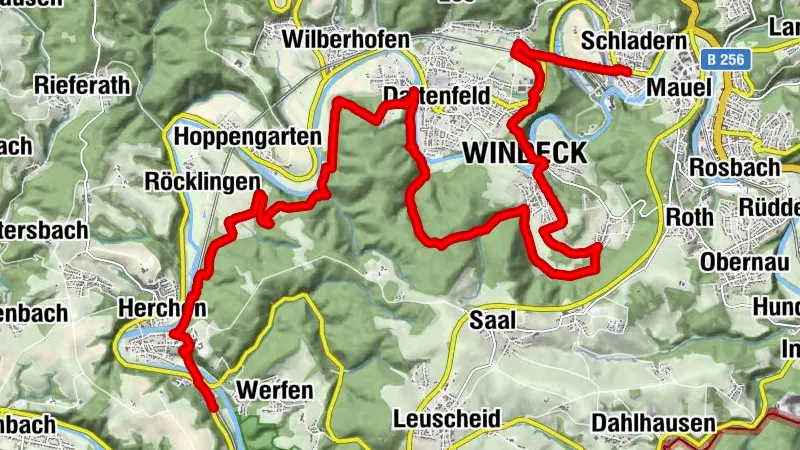 Natursteig Sieg | Etappe 07 | Herchen–Schladern