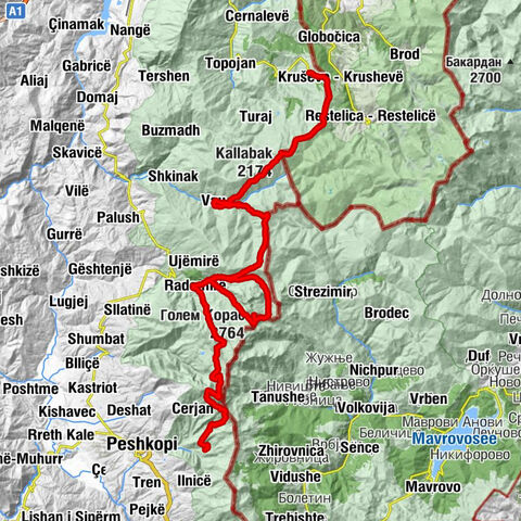 Crossing the Korab Mountains (5 Days)