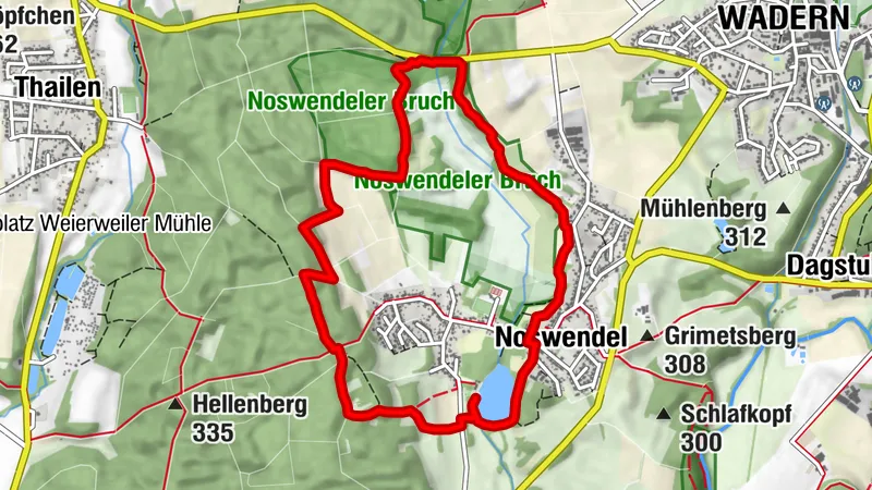 Traumschleife Himmels Gääs Paad