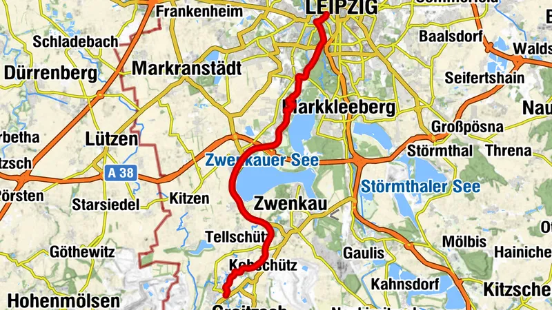 Kurs 1a - Weiße Elster zwischen Pegau und Leipzig