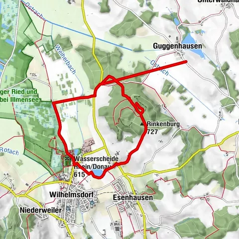 Wanderung über die Rinkenburg