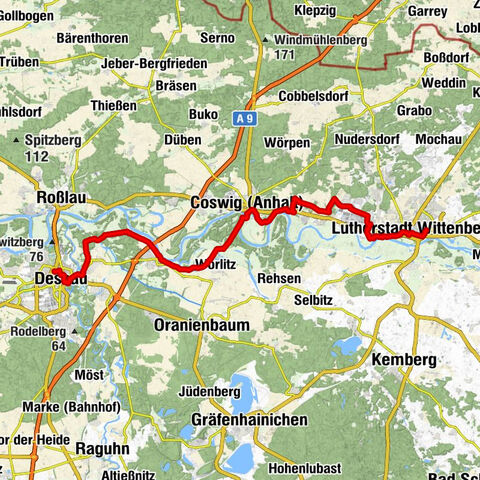 Von der Bauhausstadt zur Lutherstadt