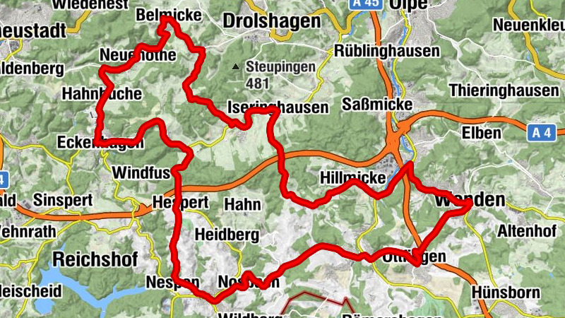 Bike Arena Sauerland - Wenden Kurz