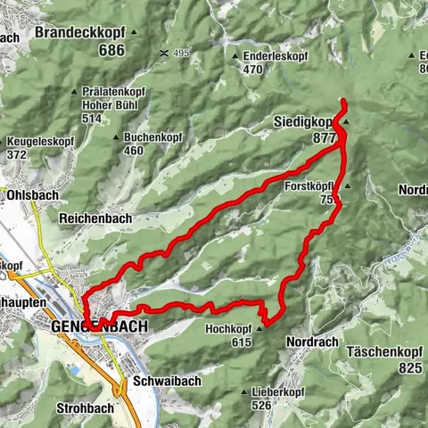 Von Gengenbach zum Mooskopf