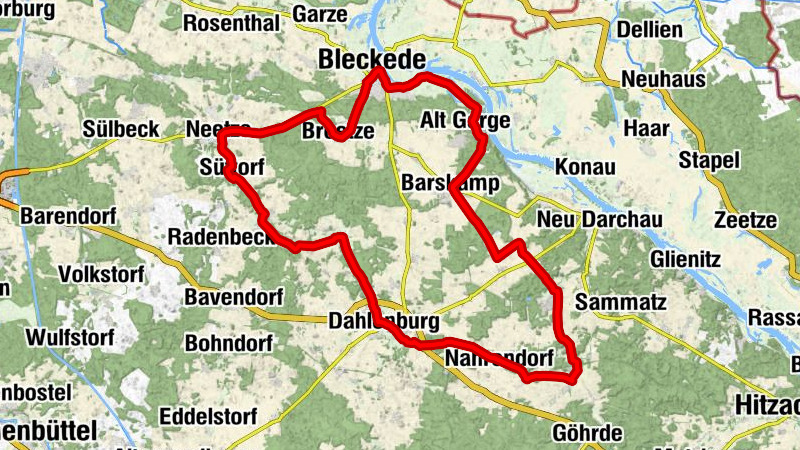 Göhrde-Neetze-Tour