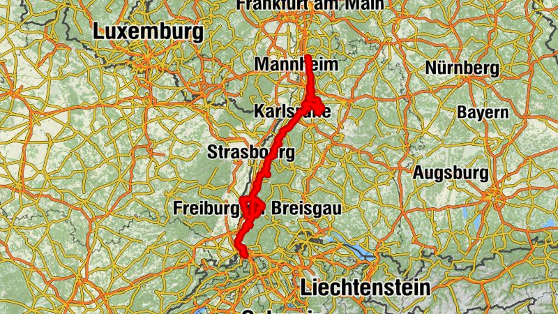 The Baden Wine Cycle Path