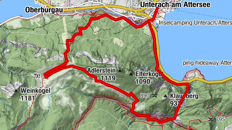 Eisenau-Ackeralm - Rundwanderweg