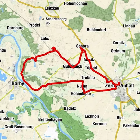 Acker und Elbe-Tour