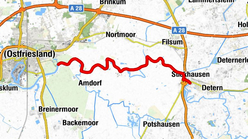 Kanutour von Stickhausen nach Leer