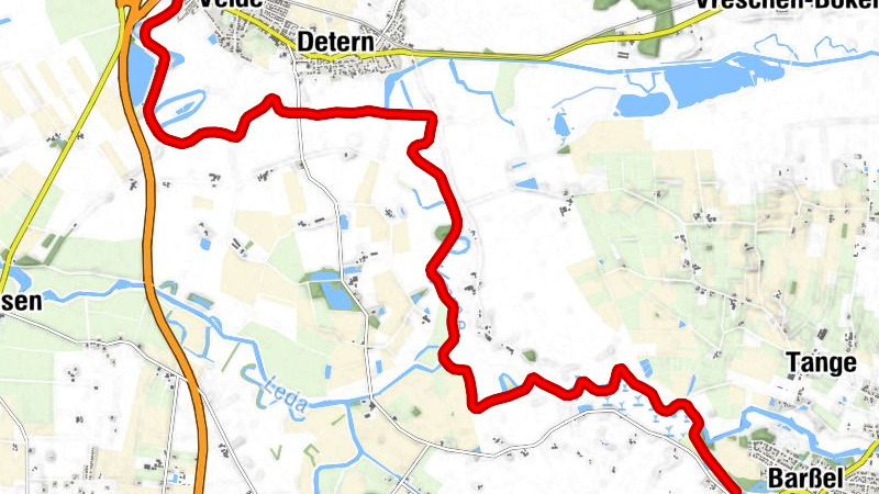 Kanutour von Stickhausen nach Barßel