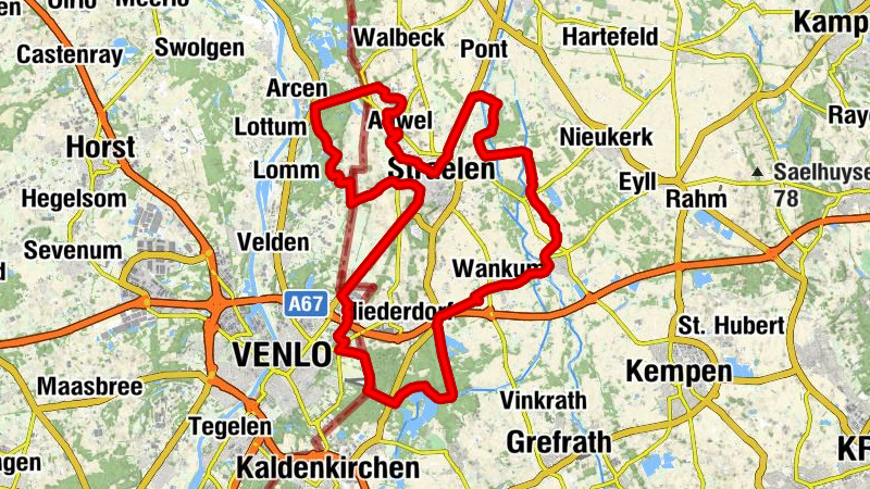 Grenzgängerroute - Radwandern zwischen Maas und Niers