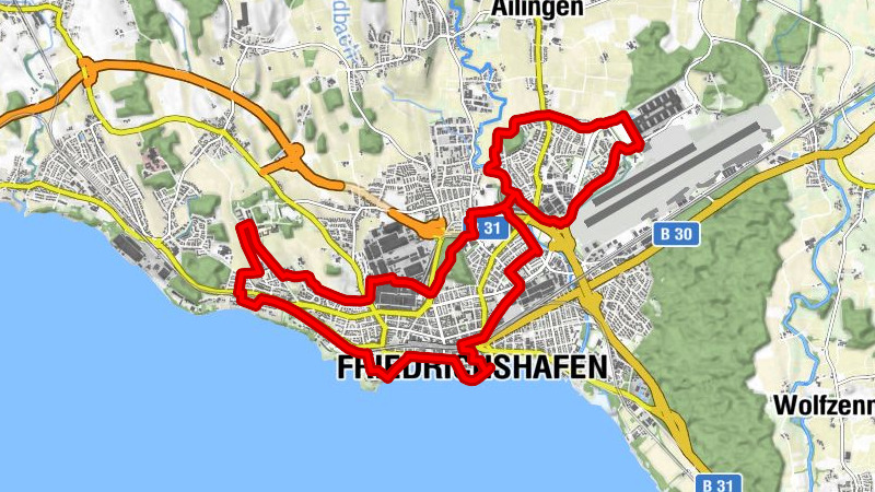 Zeppelin Bike Tour Friedrichshafen