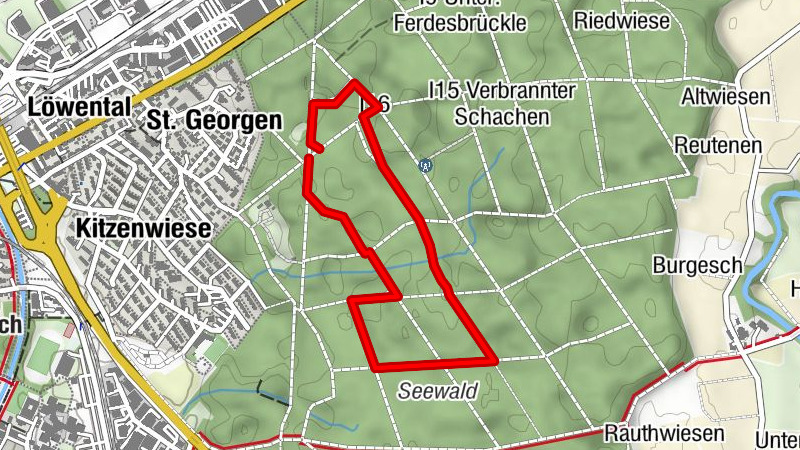 Trimm-Dich-Pfad Friedrichshafen Seewald