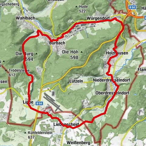 Radtour Über die Dörfer- Rund um Burbach