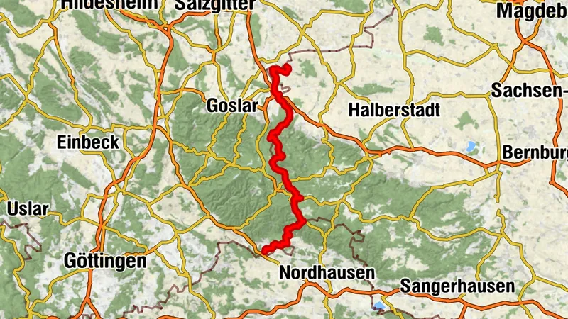 Harzer Grenzweg am Grünen Band