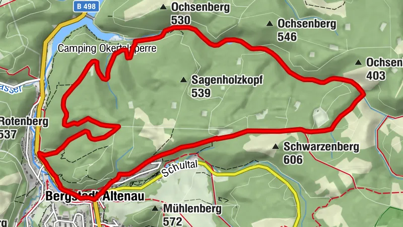 Wellner Weg-Kellwassertal - Altenau