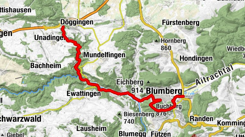 Wanderungen am 20. August 2023 Schlucht