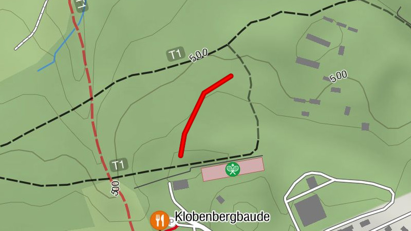 Rodelbahn am Klobenberg