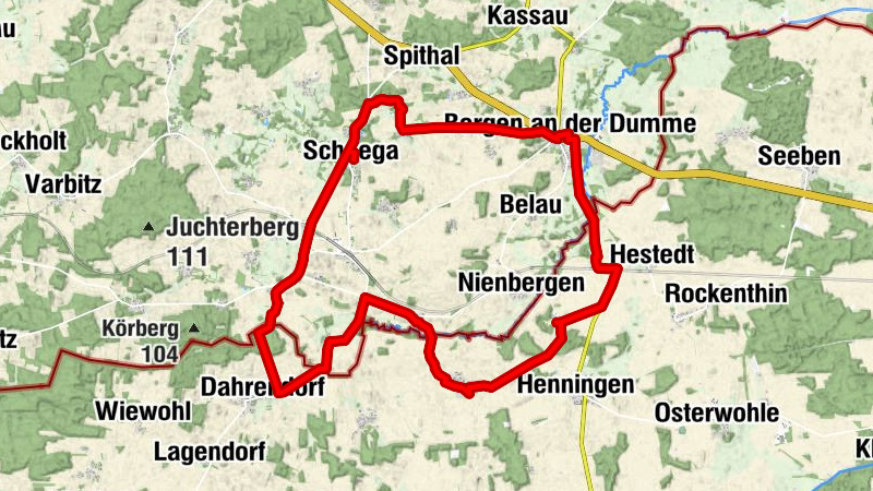 Rechts & links des Grünes Bandes zw. Altmark und Wendland