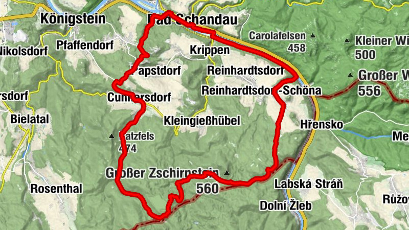 Tour 5: From Bad Schandau to the Pigeon Pond