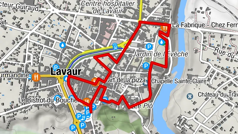 Sentier urbain de Lavaur