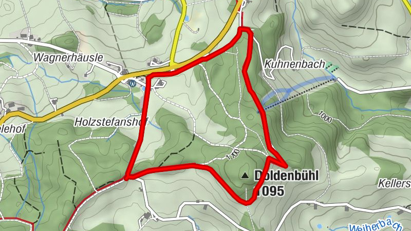 Breitnau - autour du Doldenbühl