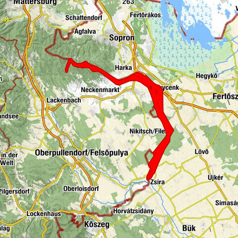 020 Grenzgänge mit Rad Helenenschacht - Lutzmannsburg