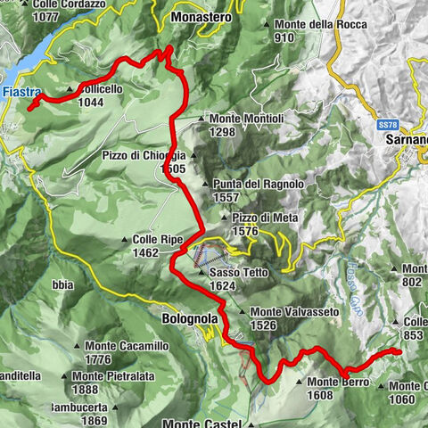 Grande Anello dei Monti Sibillini (GAS) 2. Etappe