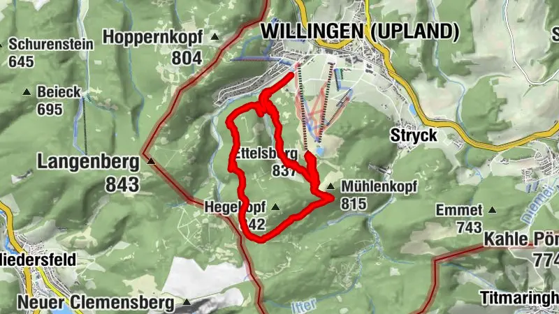 Green Trails Willingen Gipfel-Runde Hoppecke (GRU)