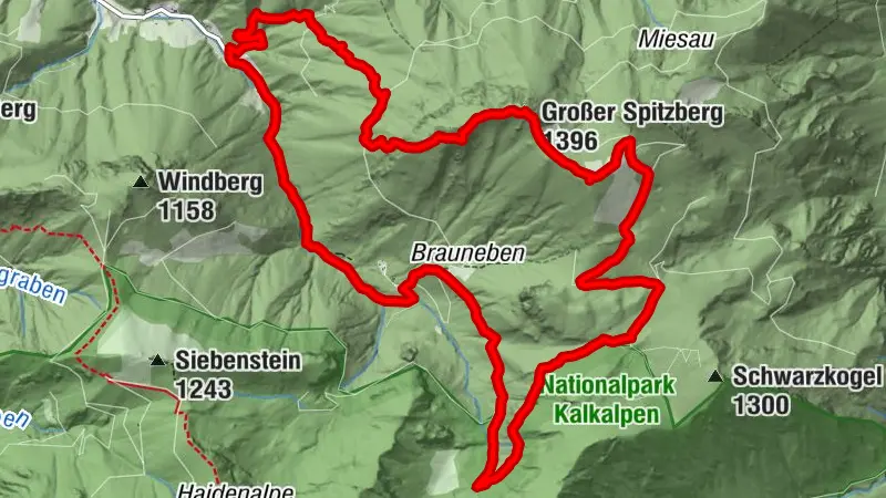 Großer Spitzberg Molln Ramsau