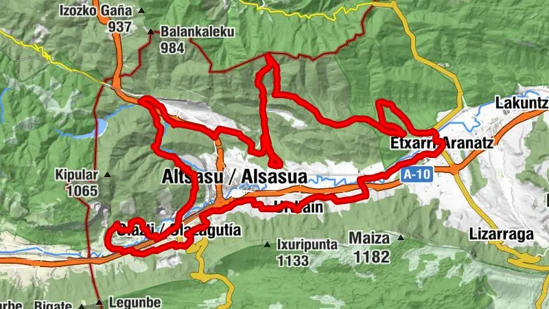 Etxarri Aranatz - Andra Mari - Mirarien Ama Birjinaren ermita - Santiago ermita