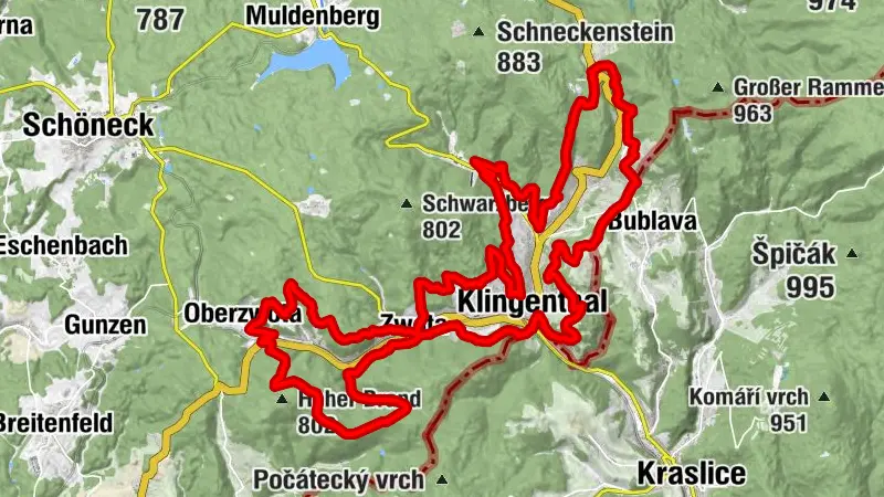 "Höhensteig" Rundweg Klingenthal