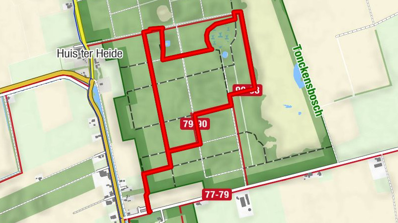 3,8 km - Tonckensbos