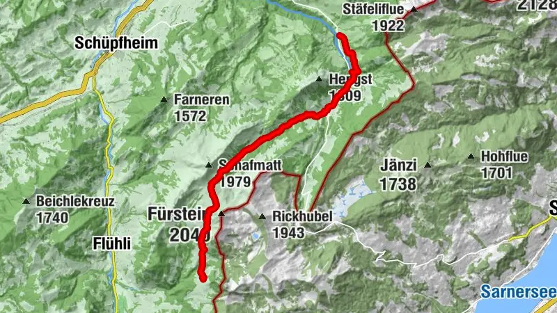 Moorlandschaftspfad Etappe 4: Moorlandschaft Glaubenberg