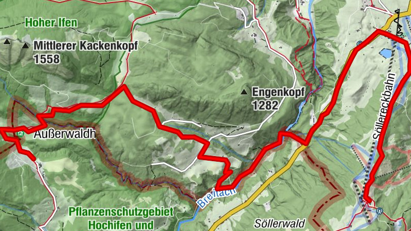 100 Grenzgänge zu Fuß/Rad Egg