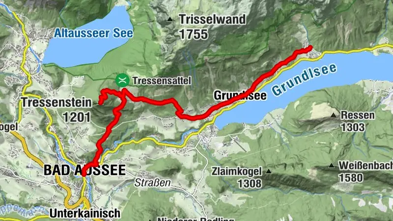 Tour zum Aussichtsturm Tressenstein